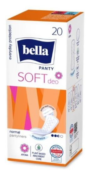 Picture of BELLA Panty Soft Deo ikdienas ieliktnīši, 20gb