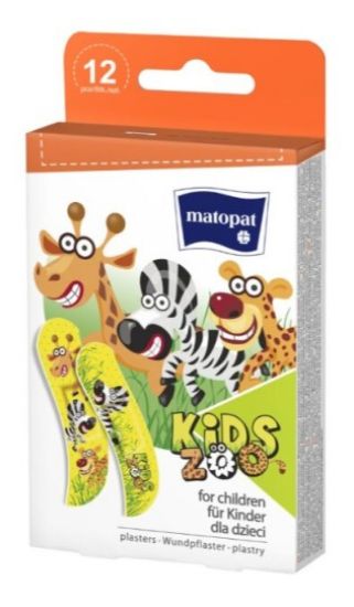 Picture of MATOPAT plāksteri Kids Zoo, 12gb