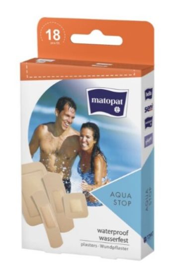 Picture of MATOPAT plāksteri Aqua Stop, 18gb