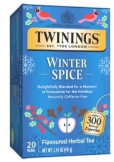 Picture of TWININGS Ziemassvētku tēja WINTER SPICE US 20x2g