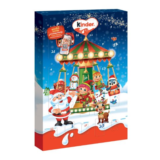 Picture of KINDER konfektes ADVENTES KALENDĀRS, 151g