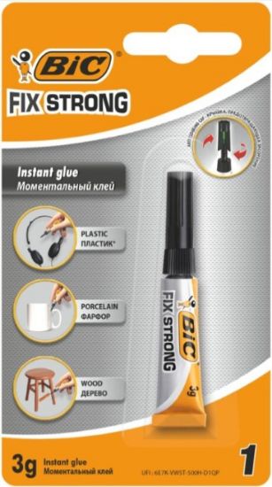 Picture of BIC superlīme FIX STRONG 3gx12