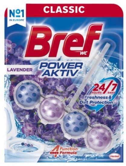 Picture of BREF power aktiv lavender tualetes bloks,50g