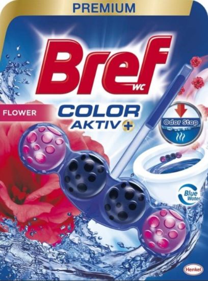 Picture of BREF color aktiv fresh flowers tualetes bloks,50g