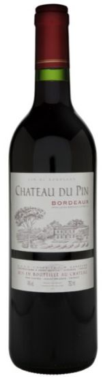 Picture of CHATEAU DU PIN sarkanvīns alk.13,5%, 0.75l