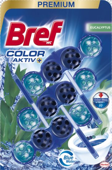 Picture of BREF color water eucaliptus tualetes bloks,3*50g