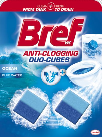 Picture of BREF duo-cubes original bloki tualetes poda ūdens tvertnei,2*50g