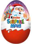 Attēls KINDER SURPRISE MAXI šokolādes ola (rozā), 100g