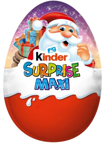 Picture of KINDER SURPRISE MAXI šokolādes ola (rozā), 100g