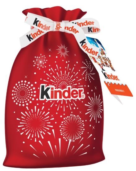 Picture of KINDER MIX dāvanu maisiņš HAPPY SNACK, 290.5g