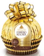 Rādīt detalizētu informāciju par FERRERO ROCHER šokolādes figūra GRAND, 125g (Ziemassvētku) Attēls FERRERO ROCHER šokolādes figūra GRAND, 125g (Ziemassvētku)