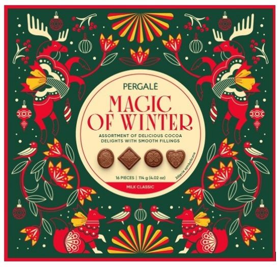 Picture of PERGALE MAGIC OF WINTER Konfekšu izlase piena, 114g