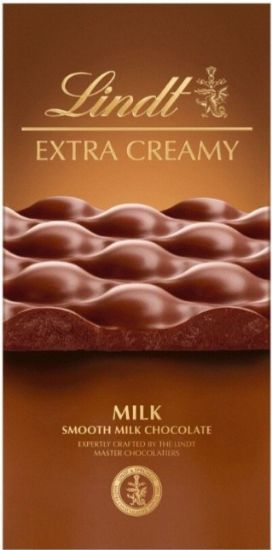 Picture of LINDT Extra creamy piena šokolade, 80g