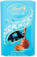 Rādīt detalizētu informāciju par LINDT Lindor sālītas karameles šokolādes konfektes, 200g Attēls LINDT Lindor sālītas karameles šokolādes konfektes, 200g