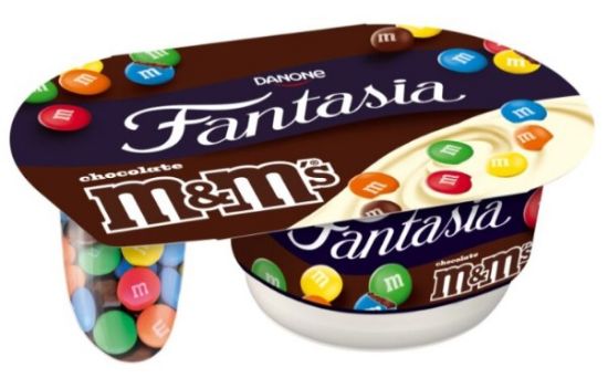 Picture of FANTASIA vaniļas krēmveida jogurts ar M&M's dražejām, 120g