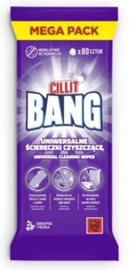 Picture of CILLIT BANG Universālas tīrīšanas salvetes 80gab