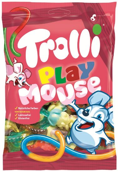 Picture of TROLLI želejkonfektes Playmouse, 200g