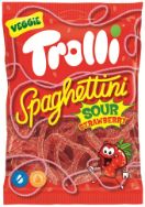 Attēls TROLLI želejkonfektes Spaghettini Strawberry, 100g