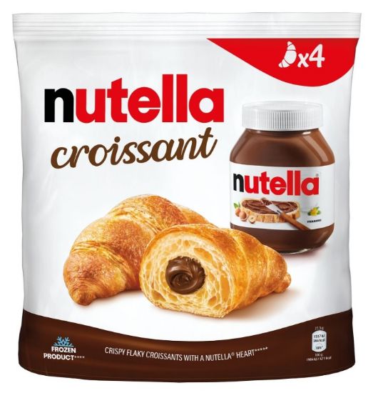 Picture of NUTELLA kruasāns (saldēts) ar šokolādes krēmu 4gab, 340g