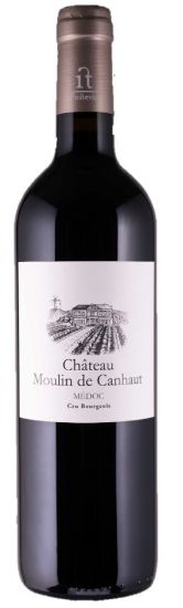 Picture of CHATEAU MOULIN DE CANHAUT sarkanvīns alk.13%, 0.75l