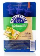 Attēls SMILTENES PIENS Holandes siers TSS45% šķēles, 150g.