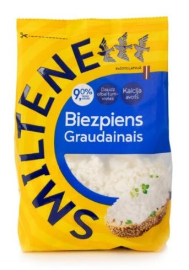Picture of SMILTENES PIENS graudainais 9% biezpiens jaunais, 400g.