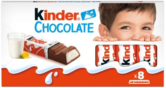 Picture of KINDER CHOCOLATE piena šokolāde bērniem, 100g