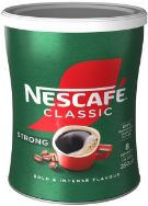 Attēls NESCAFE CLASSIC Strong šķīstošā kafija metāla kārbā, 250g