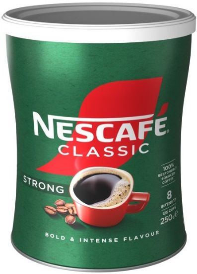 Picture of NESCAFE CLASSIC Strong šķīstošā kafija metāla kārbā, 250g