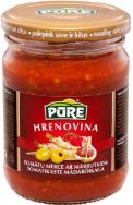 Attēls PŪRE Tomātu mērce ar mārrutkiem HRENOVINA, 280g