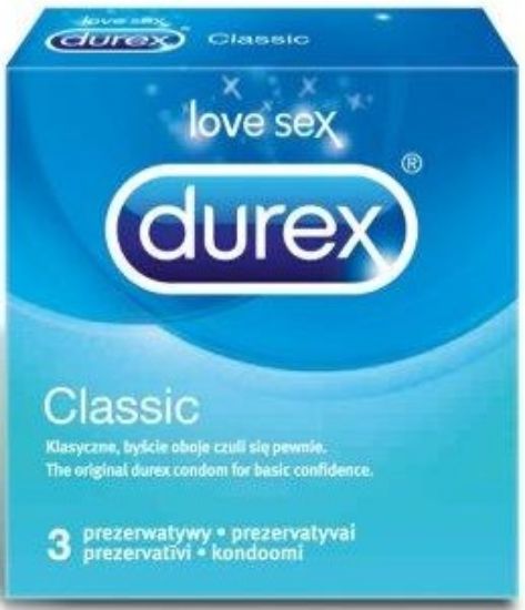 Picture of DUREX prezervatīvi Classic N3