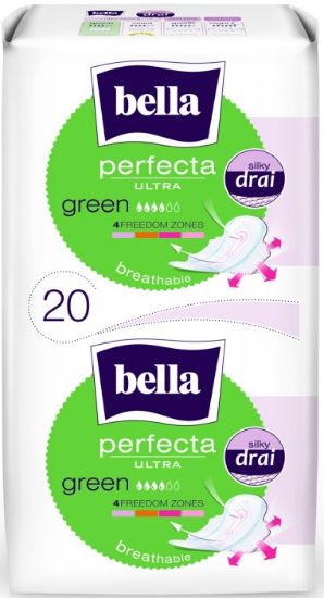 Picture of BELLA Perfecta Ultra Green Drain higiēnas paketes, 20gb