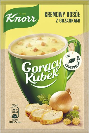 Picture of KNORR CAS vistas krēmzupa ar grauzdiņiem, 16g