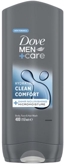 Picture of DOVE MEN dušas želeja Clean Comfort, 400ml