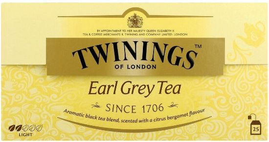 Picture of TWININGS EARL GREY melnā tēja 25TM