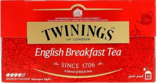 Picture of TWININGS ENGLISH BREAKFAST melnā tēja 25TM