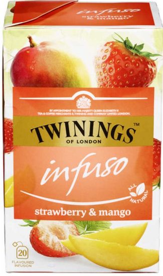 Picture of TWININGS zemeņu un mango augļu tēja 20TM
