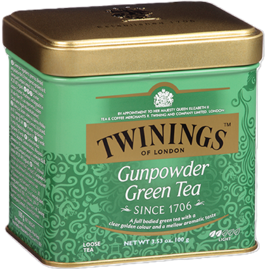 Picture of TWININGS GUNPOWDER zaļā tēja, 100g
