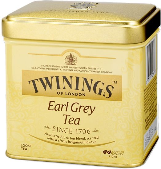 Picture of TWININGS EARL GREY melnā tēja, 100g