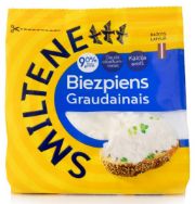 Attēls SMILTENES PIENS graudainais 9% biezpiens, 200g