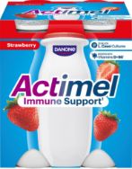 Attēls ACTIMEL jogurta dzēriens ar zemeņu garšu 4*100g