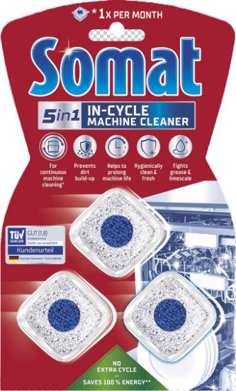 Picture of SOMAT Machine Cleaner līdzeklis trauku mazgājamās mašīnas tīrīšanai,3gb