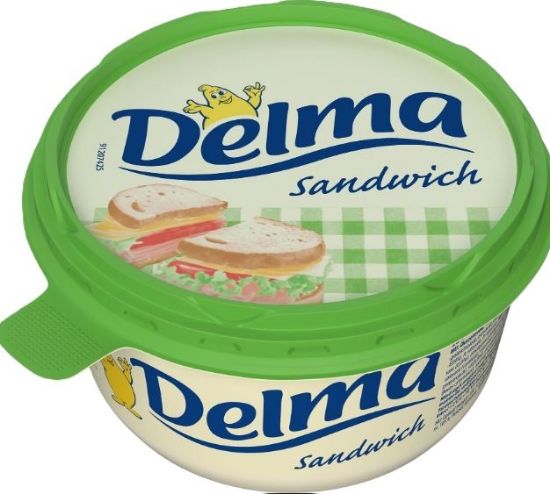 Picture of DELMA margarīns Sviestmaizēm, tauku saturs 20%, 450g