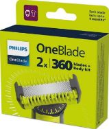 Attēls PHILIPS asm. nomaināmi 2 gab.(face&body)OneBlade360 QP624/50