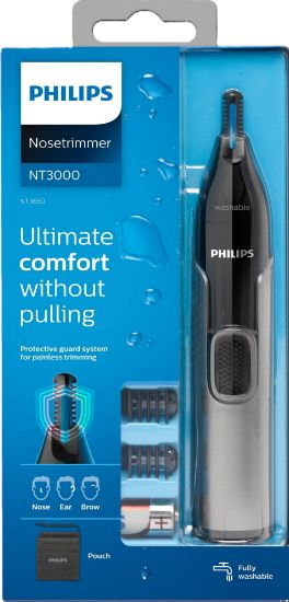 Picture of PHILIPS trimmeris ausu un uzacu matiņ.+somiņa 3000 NT3650/16