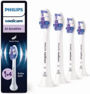 Attēls PHILIPS zobu birstes uzgaļi 4gb Sonicare Sensitive (balti)