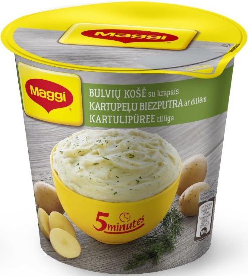 Picture of MAGGI kartupeļu biezputra ar dillēm trauciņā, 50g