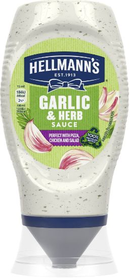 Picture of HELLMANN'S mērce GARLICK&HERBS, 250ml