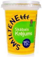Attēls SMILTENES PIENS skābais krējums 15%, 400g