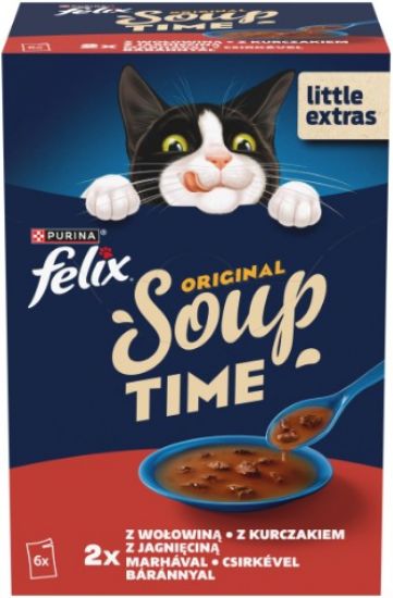 Picture of FELIX zupa kaķiem GAĻAS IZLASE 6*48g